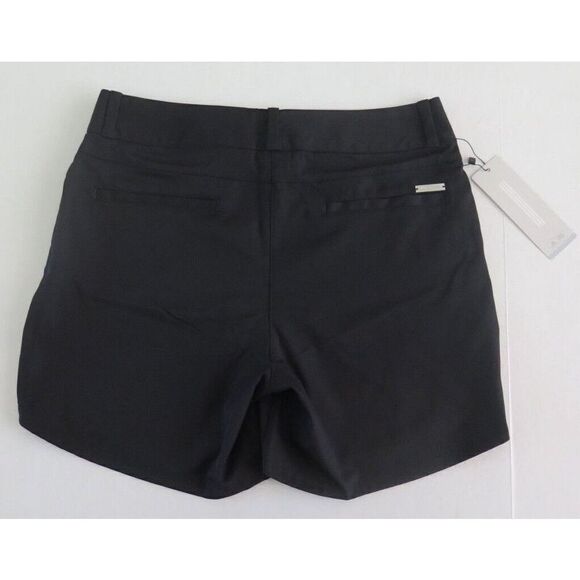 adidas BC1105 180 Women's Sz 2 Black Essentials Golf Shorts - Picture 2 of 5